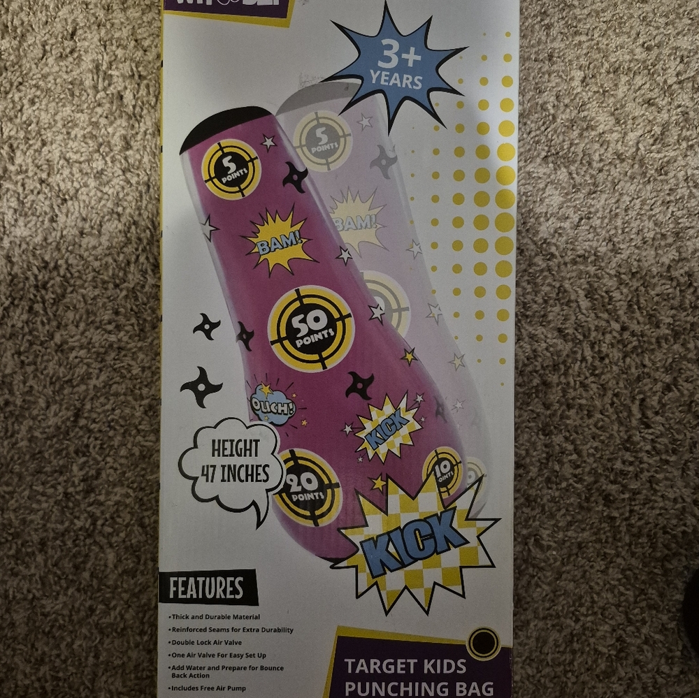NIB WHOOBLI Target Kids Punching